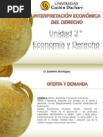 Unidad II 1 Oferta y Demanda