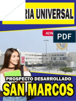 San Marcos Prospecto 2022 - Historia Universal