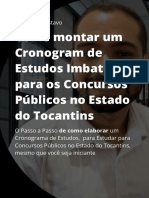 Como Montar Um Cronograma de Estudos Imbatível para Concursos Do