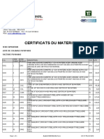 1ere Exp - MTC Certificat Materiel