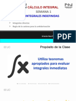 Semana 1 - s2 Integrales Inmediatas (2022-0)