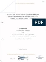 Investigación Arqueológica Monzón 2020 - Petroglifos San Juan de Capi