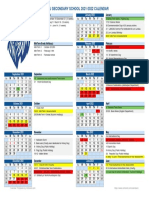 Landau Secondary School Calendar 2021-2022 Updated Sep 1