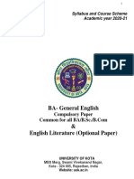 BA-General English: Compulsory Paper