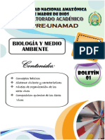 Biologia y Medio Ambiente Bol.1