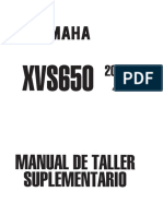 XVS650 2001 Manual de Servicio Complementario