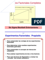 Experimentos Factoriales Six Sigma