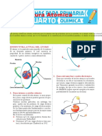 Estructura Atómica para Cuarto de Primaria