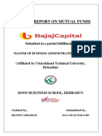 Study of Mutual Funds Project Reportt