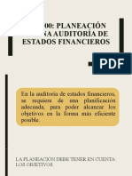 Planeacion de Auditoria Nia 300