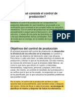 Control de Producción