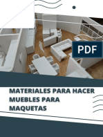 Muebles para Maquetas