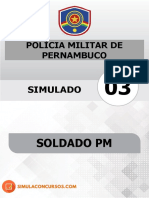 Simulado 03 Soldado Pmpe