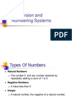 Conversion and Numbering Systems