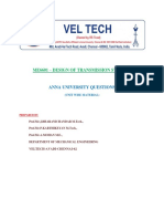 Design of Trasnmission System