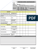 Check List de Inspeção BOMBAS