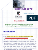 1.1 Indian Patent Act