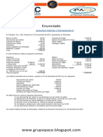 Contabilidad III, Datos Incompletos 2do Parcial 2016