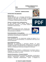 1 - Formas Farmaceuticas 2011-1