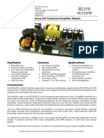 NC252MP: High Efficiency Self Contained Amplifier Module