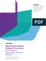 Mindfulness-Based Relapse Prevention For Problem Gambling (MBRPPG) 2nd Edition 2021