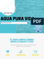 AGUA PURA VIDA Presentation