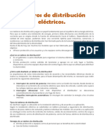 Tableros de Distribución Eléctricos