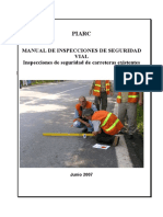 MANUAL DE INSPECCIONES DE SEGURIDAD VIAL de Carreteras Existentes