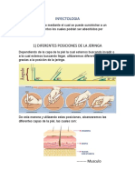 Tarea Inyectologia