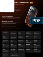 Smart Mobile Terminal SUNMI L2H: Powerful PDA, Higher, Stronger and Safer