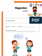 Examen Diagnostico Matematicas 4to Grado