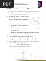 Novo Espaço 11 2020 - Proposta de Teste Global