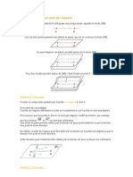 Plan de L'espace