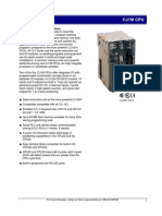 Omron CJ1M CPU Datasheet