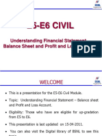 E5-E6 CIVIL Part-I Chapter-11 Understanding-Financia-Statement