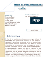 Fiscalisation Des Etablissements Stable VF