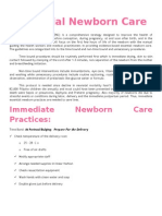 Essentials of Newborn Care)