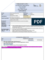 Planificacion de Matematica 10mo 2021 - 2022