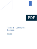 Tarea 1 - Conceptos Básicos.