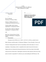 Writ of Mandamus CAVC - Stump