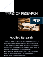 Types of Research