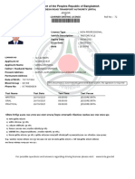 Learner Driving License