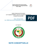 Note Conceptuelle de La Formation Nationale Homer VF