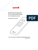 Quickcontrol Programmer: For Use With Infrared-Enabled Ex-Or Lightspot Sensors