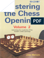 Mastering The Chess Openings, John Watson Volume-2, Gambit Publications 2007-TLS