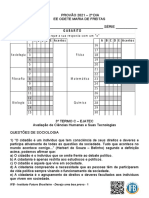 Provão 3º TERMO C EJA - 2º Dia