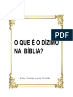 Estudo Sobre o Dízimo