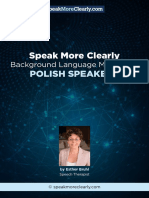 Speak More Clearly: Polish Speakers