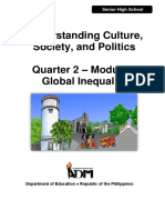 UCSP Module 5 Quarter 2 Global Inequality