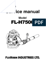 Robin FLH7500 Service Manual